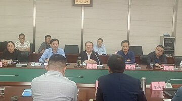 洛基山创新科技集团、中核汇能有限公司一行寿光市洽谈合作